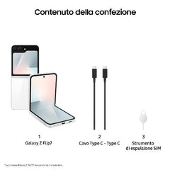 GALAXY Z FLIP7 FE 8+128GB WHITE