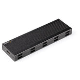 Enclosure USB-C a M.2 NVMe o M.2 SATA SSD 10Gbps - Case esterno portatile M.2 PCIe/SATA NGFF SSD in alluminio - Box esterno per SDD - Cavi host USB Type-C e USB-A - Supporta 2230/2