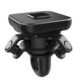 SNAPMAGMIRROR - Supporto universale per smartphone, fissaggio modulare ad incastro, aggancio allo specchietto della moto, placca universale in confezione, inclinabile fino a 360°