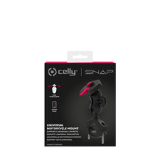 SNAPMOTORBIKE – Supporto universale per smartphone, utilizzo motocicletta, fissaggio modulare ad incastro, utilizzo manubrio, testina regolabile 360°, placca universale inclusa
