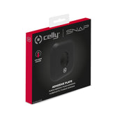 SNAPPLATE - Placca universale modulare con foro filettato per aggancio smartphone, adesivo 3M, spessore 0.4 cm, universale per smartphone, per aggancio prodotti collezione SNAP