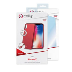 SOFT MATT - Cover morbida con effetto opaco in TPU compatibile con Apple iPhone Xs/ iPhone X
