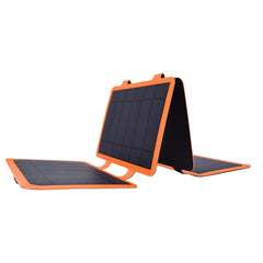 SOLARPRO10W - Caricabatteria a ricarica solare con porta USB-A, certificazione IP67, potenza massima 10 Watt, due moschettoni inclusi