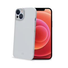 SPACE - Cover morbida super sottile in TPU colore bianco compatibile con Apple iPhone 14