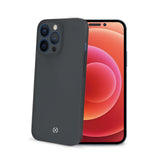 SPACE - Cover morbida super sottile in TPU colore nero compatibile con Apple iPhone 14 Pro Max