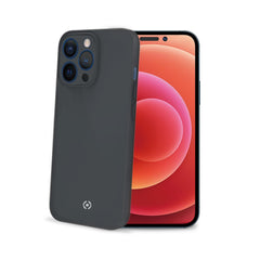 SPACE - Cover morbida super sottile in TPU colore nero compatibile con Apple iPhone 14 Pro Max