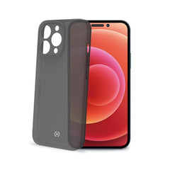 SPACE - Cover morbida super sottile in TPU colore nero compatibile con Apple iPhone 14 Pro Max