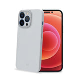 SPACE - Cover morbida super sottile in TPU colore bianco compatibile con Apple iPhone 14 Pro Max