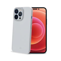 SPACE - Cover morbida super sottile in TPU colore bianco compatibile con Apple iPhone 14 Pro Max