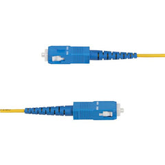 Cavo in fibra ottica simplex monomodale OS2 da LC a SC (UPC) da 15m, 9/125µm, 40G/100G, Insensibile alla piegatura, Bassa perdita di inserzione, Cavo patch in fibra LSZH