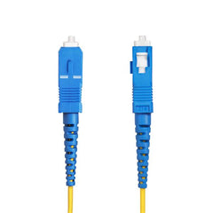 Cavo in fibra ottica simplex monomodale OS2 da SC a SC (UPC) da 30 m, 9/125µm, 40G/100G, Insensibile alla piegatura, Bassa perdita di inserzione, Cavo patch in fibra LSZH