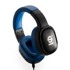 SPARCO - Cuffia wireless per Gaming, padiglioni imbottiti, tasti multi funzione, archetto regolabile, microfono removibile, luci RGB