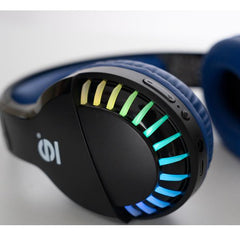 SPARCO - Cuffia wireless per Gaming, padiglioni imbottiti, tasti multi funzione, controllo remoto, microfono, luci RGB, archetto regolabile