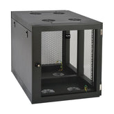 Tripplite SmartRack 12U Heavy-Duty Low-Profile Server-Depth Side-Mount Wall-Mount Small Rack Enclosure - SRW12UHD