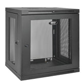 Tripplite SmartRack 12U Low-Profile Switch-Depth Wall-Mount Small Rack Enclosure - SRW12U