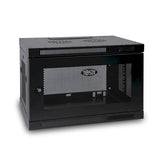 Tripplite SmartRack 9U Low-Profile Switch-Depth Wall-Mount Mini Rack Enclosure - SRW9U
