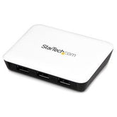 Adattatore di rete NIC USB 3.0 a Ethernet Gigabit con 3 porte hub - Bianco