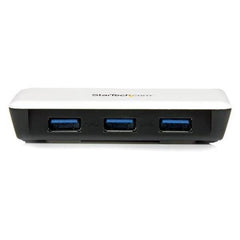 Adattatore di rete NIC USB 3.0 a Ethernet Gigabit con 3 porte hub - Bianco