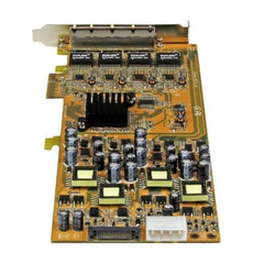 NIC Gigabit PoE PCIe 4 porte