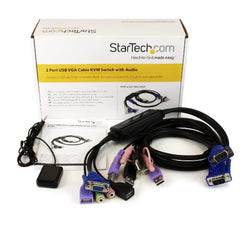 2 PORT VGA + USB CABLE KVM