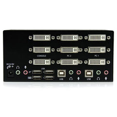 Switch KVM DVI USB per monitor triplo