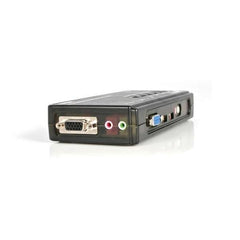 Switch KVM USB audio 4 porte