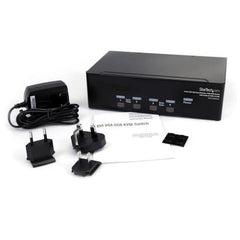 Switch KVM VGA DVI a 4 porte