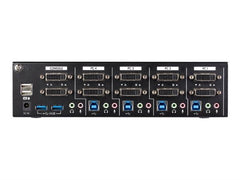 Switch KVM DVI a 4 porte + USB 3.0