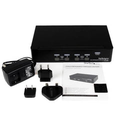 Switch KVM DP USB a 4 porte