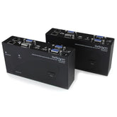 Extender KVM a doppio VGA USB via Cat5