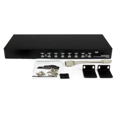 Switch KVM USB PS/2 a 8 porte 1U