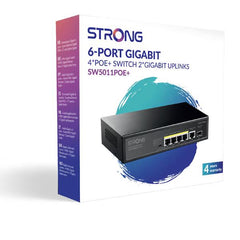 Switch 4 Porte Gigabit POE