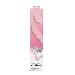 SWWRISTREST - Set Poggiapolsi per Scrivania, a forma di nuvola, ergonomico, design tridimensionale, garantisce la corretta postura del polso