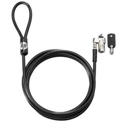 Cavo di sicurezza HP con lucchetto e chiave da 10 mm