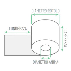 ROTOLO TERMICO 80X80 GR.80
