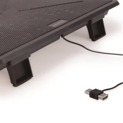 PAD DI RAFFREDDAMENTO x NOTEBOOOK fino a 15.6", 2 Ventole