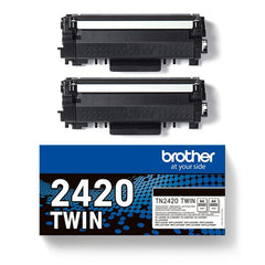 Bundle 2 Toner Nero Brother TN2420TWIN