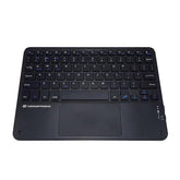 TASTIERA 10" BLUETOOTH 5.4 Qwerty con TouchPad Italiana - Compatibile con Windows, iOS, Android