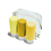 MUITOMAS - Set flaconcini da viaggio giallo