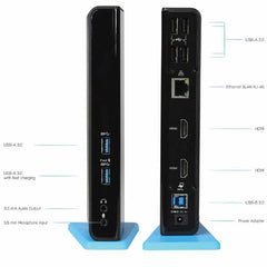 Docking Universale USB 3.0/ USB-C - Doppio Monitor (2 Monitor: 2xHDMI), 6xUSB, RJ45