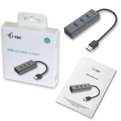HUB USB-A 3.0 a 4 Porte USB-A 3.0 fino a 5Gbps