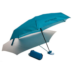 MUITOMAS - Ombrello pieghevole con custodia blu ottanio