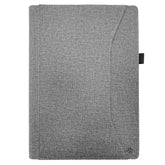 UNIFOLIOTAB11 - Custodia universale a libro colore grigio funzione stand con banda elastica di chiusura esterna compatibile con i Tablet fino a 11" dimensione display