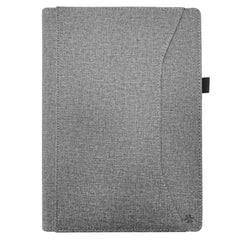 UNIFOLIOTAB11 - Custodia universale a libro colore grigio funzione stand con banda elastica di chiusura esterna compatibile con i Tablet fino a 11" dimensione display