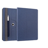 UNIROTTAB11 - Custodia a libro universale di colore blu con rotazione a 360° compatibile con Tablet fino a 11" dimensione display