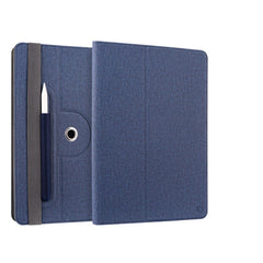 UNIROTTAB11 - Custodia a libro universale di colore blu con rotazione a 360° compatibile con Tablet fino a 11" dimensione display