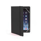 UNITAB - Custodia universale a libro con banda di chiusura elastica compatibile con i Tablet fino a 8" dimensione display