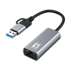 LEVELONE USB-0423 - ADATTATORE DI RETE 2.5 GIGABIT 2-in-1 USB-C/A