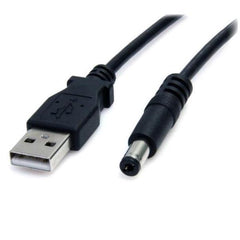 Cavo di carica USB a barilotto M 2m