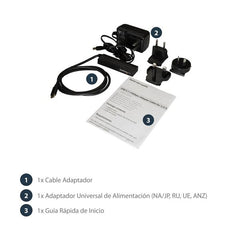 Cavo Adattatore USB 3.1 per SATA 2,5"/3,5" - USB-C